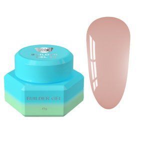 Гель камуфлюючий для нарощування нігтів, You Are Cute&nbsp;Builder Gel, №10, нюдово-персиковий, 15 мл 995-4859-1360 фото