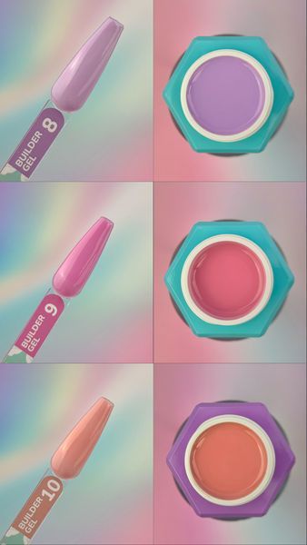 Гель камуфлирующий для наращивания ногтей,&nbsp;You Are Cute Builder Gel, №10, нюдово-персиковый, 15 мл 995-4859-1360 фото