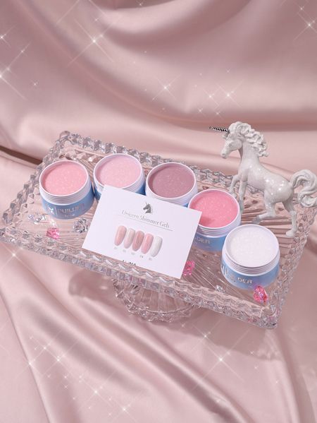 Гель камуфлюючий для нарощування нігтів, LUNAmoon Shimmer Gel, №02, молочно-рожевий з шиммером, 30 мл 323-5424-1583 фото