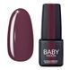 Гель-лак для нігтів Baby Moon Burgundy, №14, колір: коричнево-сірий, 6 мл 5908254001413 фото 1