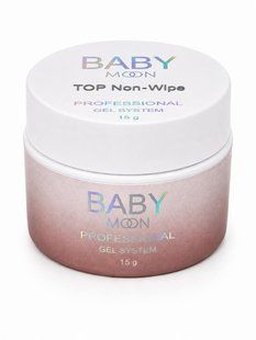 Топ для гель-лаку без липкого шару, Baby Moon Non-Wipe Top, 15 мл 3139382333 фото