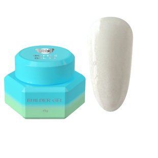 Гель рідкий камуфлюючий для зміцнення нігтів, You Are Cute Bottle Gel, №13, молочно-рожевий з шиммером, 15 мл 994-4008-1422 фото