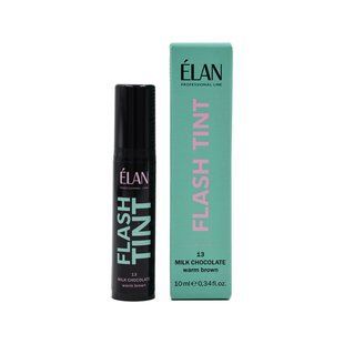 Фарба для брів прямого фарбування, ELAN Flash Tint, №13, Milk Chokolate (яскраво-теплий коричневий), 10 мл 1109302 фото