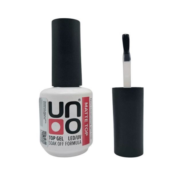 Топ для гель-лака матовый без липкого слоя Matte Top Coat, 15 мл 2155245460 фото