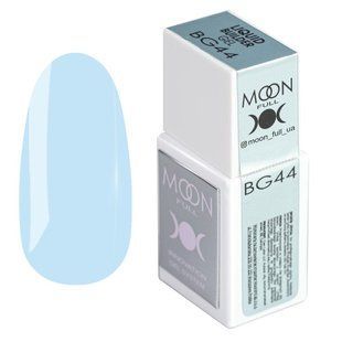 Гель рідкий для зміцнення та нарощування нігтів Moon Full Liquid Builder Gel, №BG44, небесно-блакитний, 15 мл 5905123022180 фото