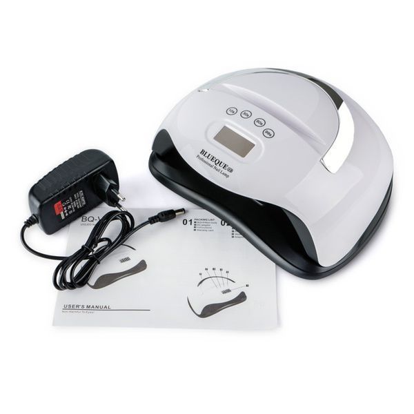 Светодиодная LED лампа для маникюра гель-лака SUN BQ-V9 168W UV/LED White 1736692288 фото