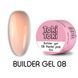 Гель камуфлюючий&nbsp;для нарощування нігтів, Toki-Toki Builder Gel, №08, Pastel Pink (персиковий), 15 мл 2002BLG08 фото 1