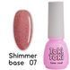 База камуфлирующая, Toki-Toki Shimmer Base, №07, персиково-розовая с шиммером, 5 мл 2002SH7 фото 1