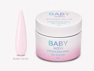 Гель камуфлирующий для наращивания ногтей, Baby&nbsp;Moon Builder Gel, №04, лиловый, 15 мл 3132479362 фото