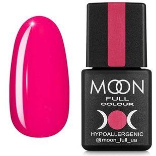 Гель-лак для ногтей Moon Full color, №123, цвет: розовый амарантовый, 8 мл 5908254187049 фото
