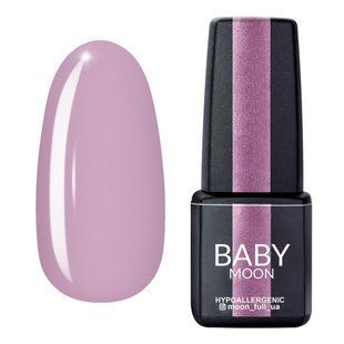 Гель-лак для нігтів Baby Moon Lilac Train, №17, колір: ніжно-бузковий, 6 мл 5908254000522 фото