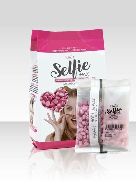 Віск в гранулах для депіляції ItalWAX, Selfie, для обличчя, 500 грам C_FWP500_SF_IT фото