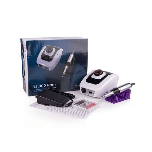 Фрезер для маникюра Simei DM-206 (35000/45W) цвет: бело-черный 1736803967 фото