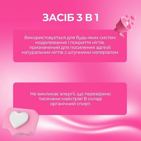 Жидкость для обезжиривания, снятия липкого слоя, дегидратации, Edlen&nbsp;Prep&Finish Melon, дыня, 250 мл 4000330037 фото