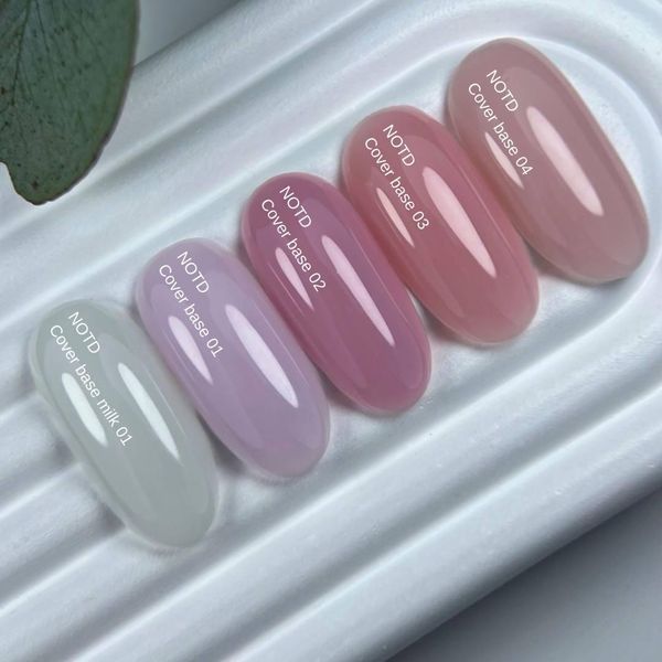 База камуфлирующая, NAILSOFTHEDAY Cover base, №02, розовая, 10 мл 4820388120000 фото