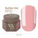 Гель камуфлюючий для нарощування нігтів, Valeri Builder Gel, №10, персиковий, 30 мл NVBG30-010 фото 1