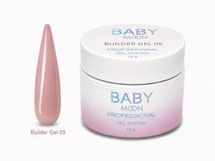 Гель камуфлирующий для наращивания ногтей, Baby&nbsp;Moon Builder Gel, №05, персиковый, 15 мл 3132481484 фото
