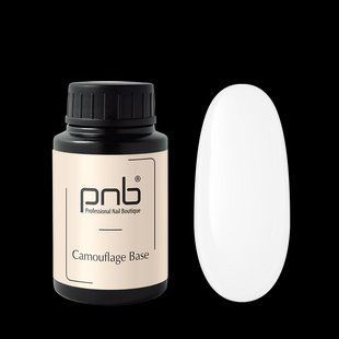 База камуфлирующая, PNB Camouflage Base, №01 Porcelain, фарфорово-молочная, 30 мл 3113883422 фото