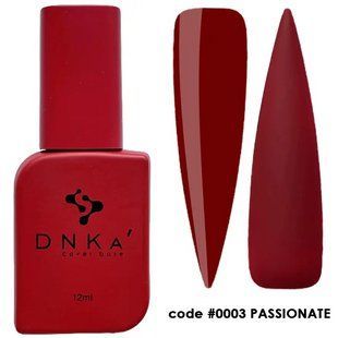 База камуфлирующая DNKa Cover Base, №0003, Passionate (насищено-красная), 12 мл DNKA0003 фото
