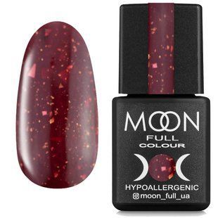 База камуфлювальна Moon Full Leaf Base, №08, винна з золотою поталью, 8 мл 5908254192753 фото