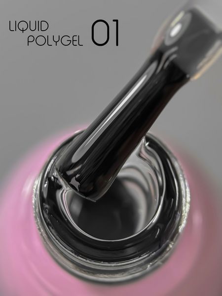 Полигель жидкий для укрепления ногтей, Toki-Toki Liquid Polygel, №01, прозрачный, 5 мл 2002PG01 фото