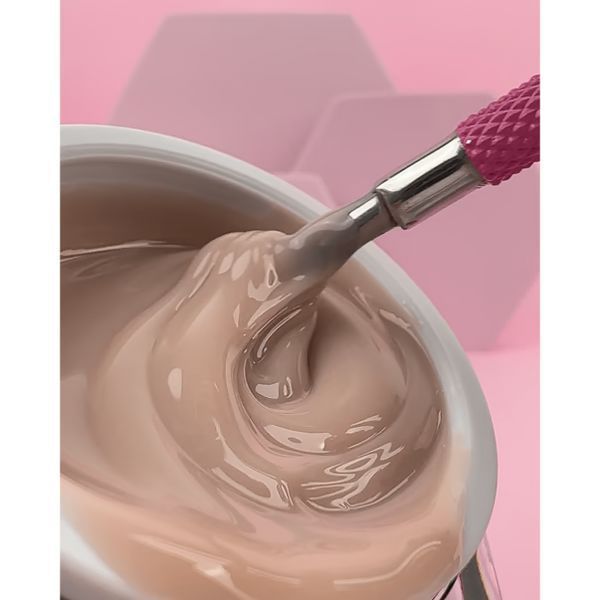Змінний картридж гелю для нарощування нігтів, Edlen Builder gel, №03, світлий теплий бежевий, 15 мл 4000312009 фото