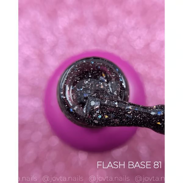 База світловідбивна, Edlen Cover base Flash, №81, коричнева, 17 мл 4000423281 фото