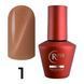 Гель-лак для нігтів з ефектом котячого ока, Roks Cassiopea&nbsp;Cat Eye, №01, колір: бежево-карамельний, 6 мл 5902200000048 фото 1