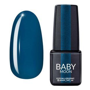 Гель-лак для нігтів Baby Moon Cold Ocean, №04, колір: темно-бірюзовий, 6 мл 5908254001048 фото