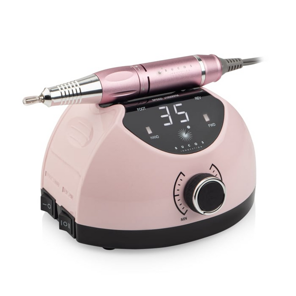 Фрезер для манікюру BUCOS Nail Drill X4 SMOOTH PINK (35000/65W) колір: рожевий 2129690248 фото