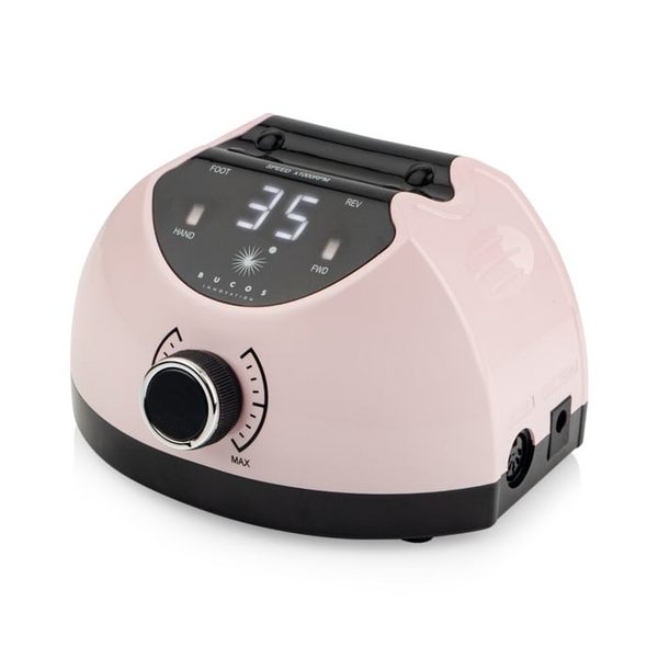 Фрезер для манікюру BUCOS Nail Drill X4 SMOOTH PINK (35000/65W) колір: рожевий 2129690248 фото