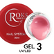 Гель камуфлюючий для нарощування нігтів, Roks Builder Gel, №03, ніжно-кораловий, 30 мл 5902000040336 фото 1