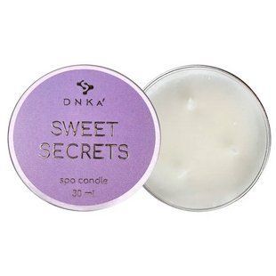 Свечка массажная для маникюра DNKa&nbsp;Spa candle,&nbsp;Sweet Secrets, 30 мл SPADNKA-6 фото