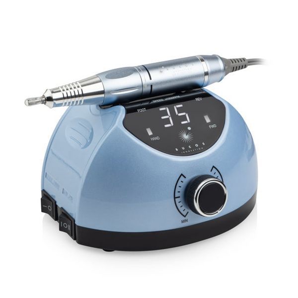 Фрезер для манікюру BUCOS Nail Drill X4 BLUE OCEAN (35000/65W) колір: блакитний 2129703191 фото
