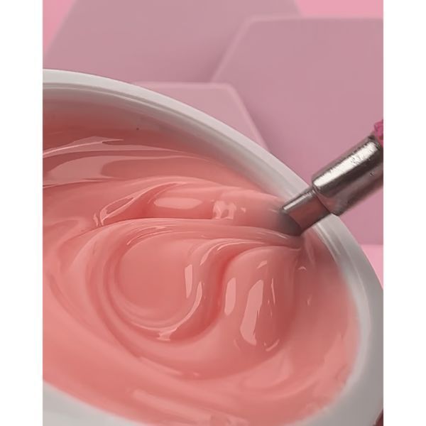 Змінний картридж гелю для нарощування нігтів, Edlen Builder gel, №05, теплий рожевий, 15 мл 4000312011 фото