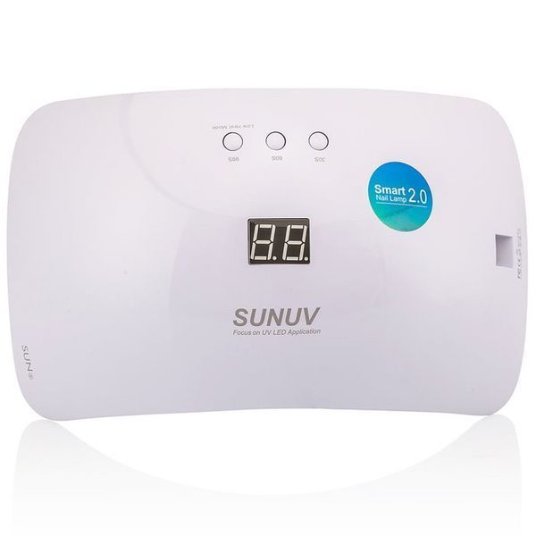 Светодиодная LED лампа для маникюра гель-лака SUNUV SUN 8 48W UV/LED White (Оригинал) 2552565703 фото