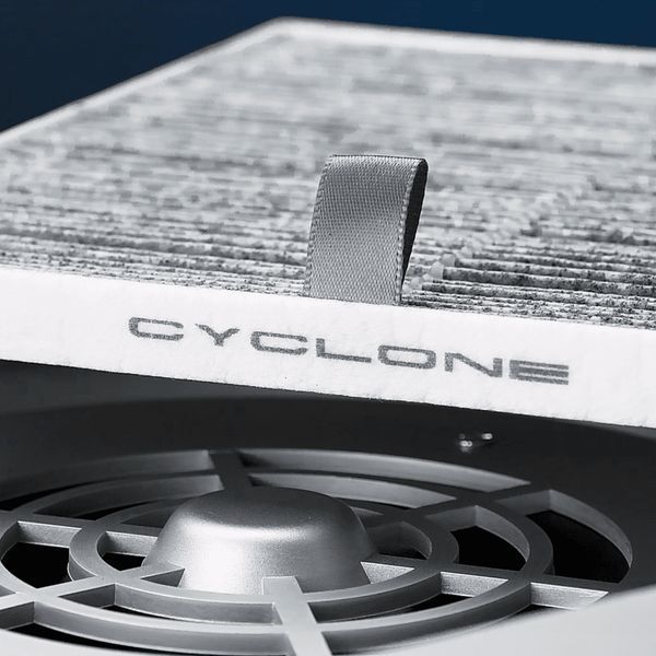 Змінний вугільний НЕРА-фільтр для манікюрної витяжки, Bucos Cyclone X1, X2, X3, та MUSSON X2, X3 2278930663 фото