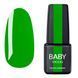 Гель-лак для ногтей Baby Moon Perfect Neon, №24, цвет: неоново-салатовый, 6 мл 5905123016349 фото 1