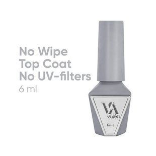 Топ для гель-лаку без липкого шару без УФ-фільтрів&nbsp;Valeri Non Wipe Top (no UV-filters), 6 мл NVTNW6nUv фото