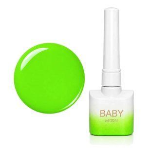Гель-лак для нігтів, Baby Moon, №143, колір: неоново-лаймовий, 8 мл 5905123019814 фото