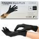 Нітрилові рукавички CEROS Fingers&reg; PLUS, 5 грам, XL (9-10), чорні, 100 шт 2027714816 фото 1