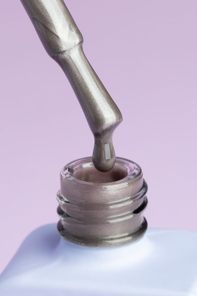 Гель-лак для нігтів з ефектом котячого ока, DNKa Cat's Eye Silk, №0034, колір: лілово-сірий, 12 мл FTCGP0034 фото