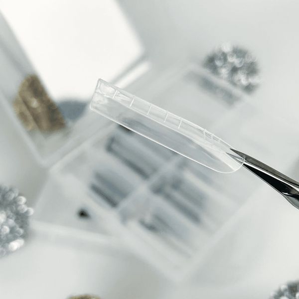 Верхні форми для нарощування нігтів, Valeri Top Nail Forms, Arched Square (арочний квадрат), 120 шт NVNFA фото