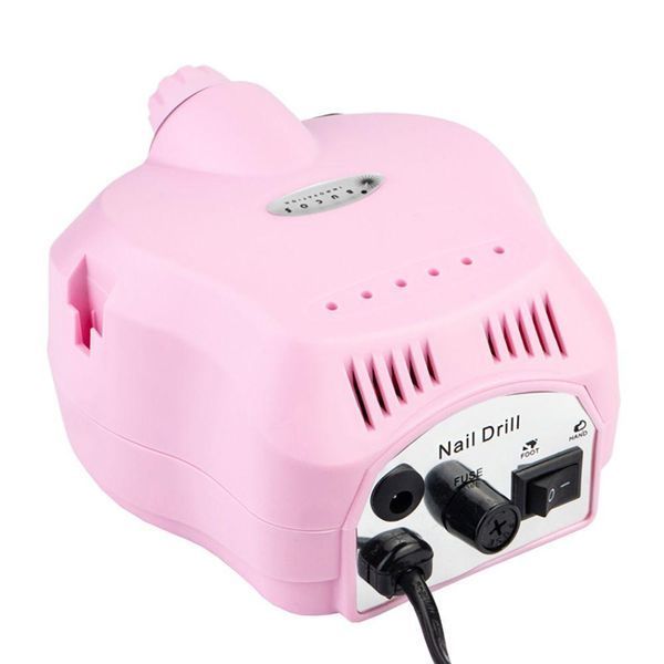 Фрезер для маникюра BUCOS ZS-601 PRO PINK (35000/45W) + 6 улучшенных фрез, цвет: розовый 1736895677 фото
