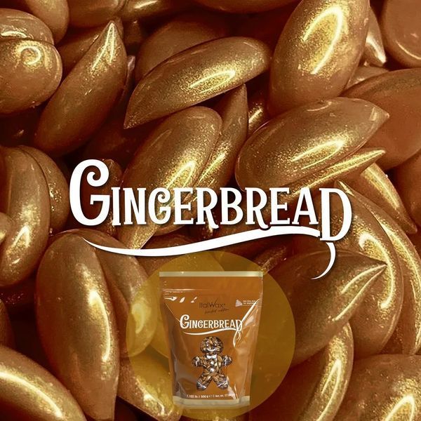 Віск в гранулах для депіляції ItalWAX Limited Edition, Ginger Bread, Імбирний пряник, 500 грам C_FWP500DP_GB_IT фото