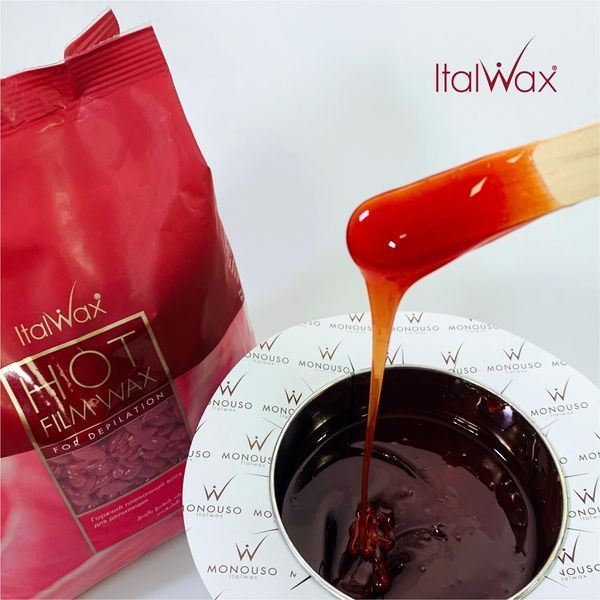 Віск в гранулах для депіляції ItalWAX, Троянда, 500 грам C_FWP500_RED_IT фото