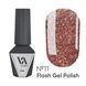 Гель-лак світловідбивний для нігтів, Valeri Flash, №11, колір: теракотовий, 6 мл NVFl6-11 фото 1