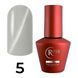 Гель-лак для ногтей с эффектом кошачьего глаза, Roks Cassiopea&nbsp;Cat Eye, №05, цвет: молочно-серый, 6 мл 5902200000086 фото 1