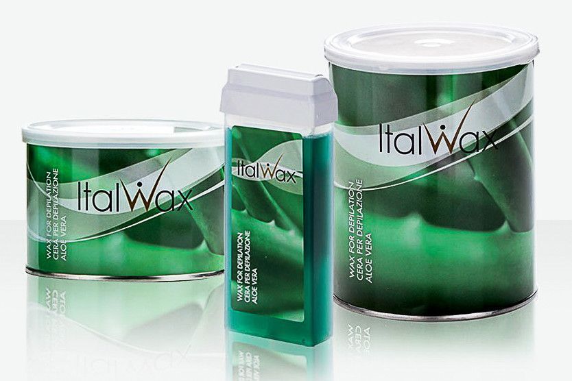 Віск в картриджі для депіляції ItalWAX, Алое, 100 мл C100AL_IT фото