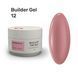 Гель камуфлюючий для нарощування нігтів, NAILSOFTHEDAY Builder Gel, №12, нюдово-рожевий, 15 мл 4821432500007 фото 1